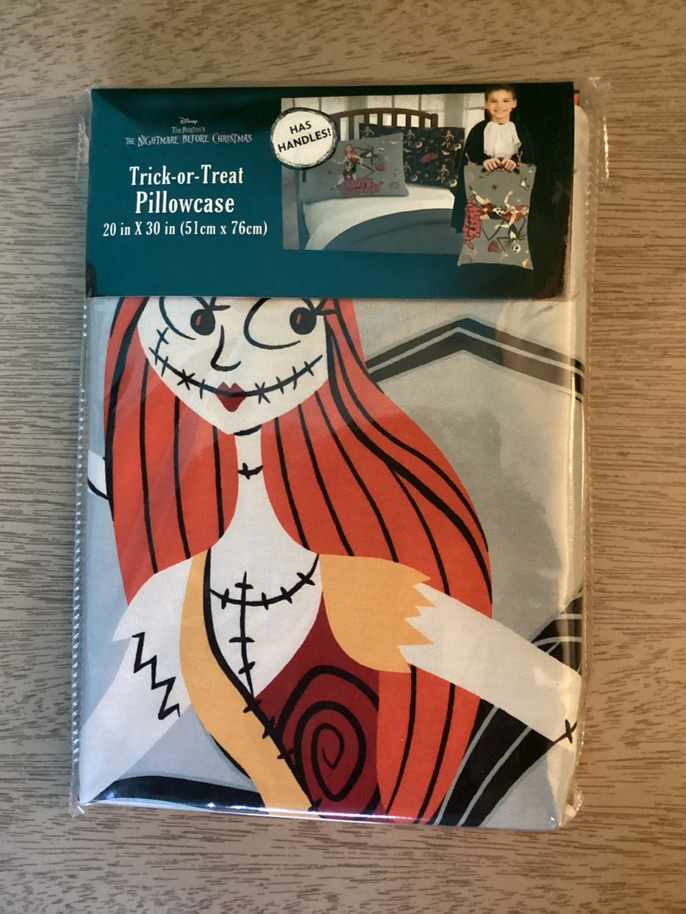Nightmare Before Christmas Trick or Treat Pillowcase New